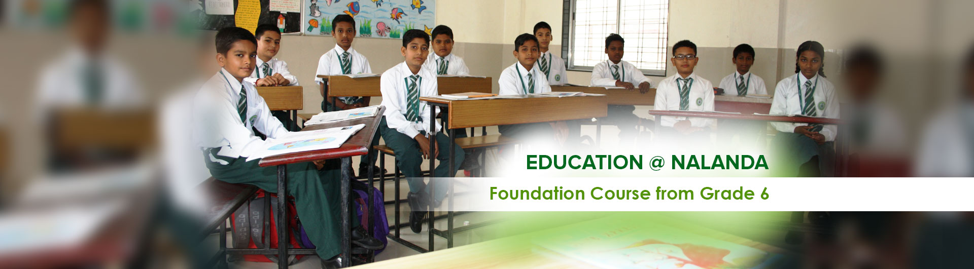 Foundation course from Grade 6